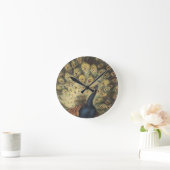 Ronde Horloge Peacock Art Déco (Maison)