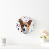 Ronde Horloge Pembroke Welsh Corgi (Maison)