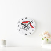 Ronde Horloge père Noël (Maison)