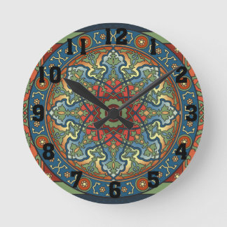 Ronde Horloge Perse Mandala