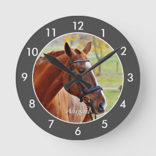 Ronde Horloge Personnalisée Grande Horloge