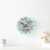 Ronde Horloge phare New Jersey Shells (Maison)