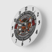 Ronde Horloge Pompiers d'Honneur (Angle)