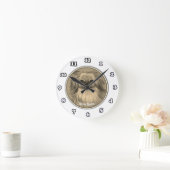 Ronde horloge pour chien de Pekingese (Maison)