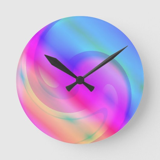 Ronde Horloge psychédélique (Recto)