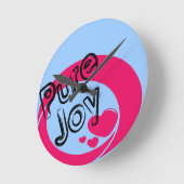 Ronde Horloge pure de joie (Angle)