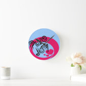 Ronde Horloge pure de joie (Maison)