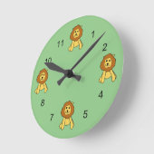 Ronde Horloge - Quatre Lions (Angle)
