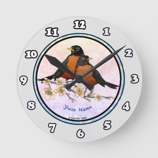 Ronde Horloge Robins Branch (Recto)