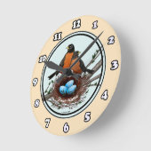 Ronde Horloge Robins Nest (Angle)