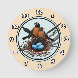 Ronde Horloge Robins Nest