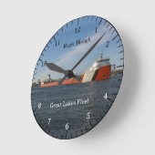 Ronde horloge Roger Blough (Angle)