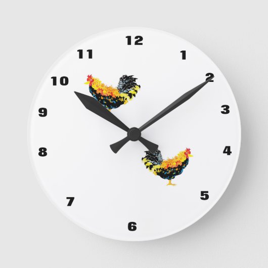 Ronde Horloge : Rooster (Recto)