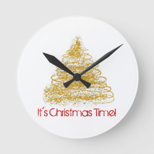 Ronde Horloge saisonnière de Noël