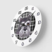 Ronde Horloge Schnauzer (Angle)