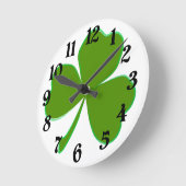 Ronde Horloge shamrock (Angle)