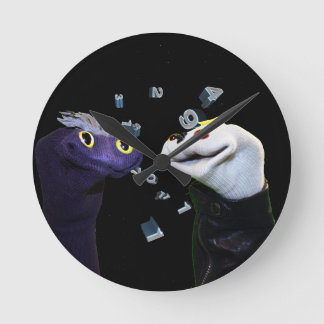 Ronde Horloge Sifle et Olly "Space & Time"