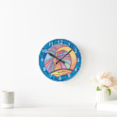 Ronde Horloge Spationaute Alien (Maison)
