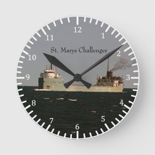 Ronde Horloge St. Marys Challenger (Recto)
