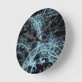 Ronde horloge style mathématique (Angle)