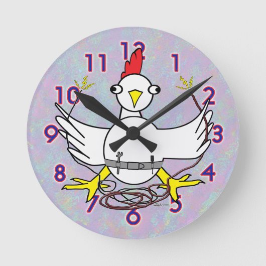 Ronde Horloge suffisante d'entrepreneur (Recto)