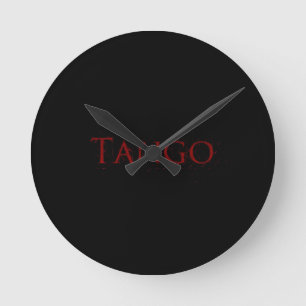 Ronde Horloge tango noir