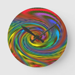 Ronde Horloge Tourbillon Arc-en-ciel