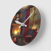 Ronde Horloge Tranquille Automne (Angle)