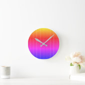 Ronde Horloge Turquoise foncée (Maison)