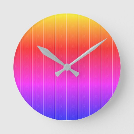Ronde Horloge Turquoise foncée (Recto)