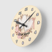 Ronde Horloge Two Hearts (Angle)