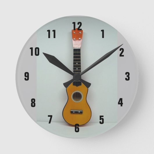 Ronde horloge UKULELE (Recto)