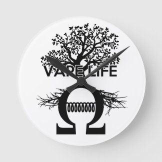 Ronde Horloge Vape Life