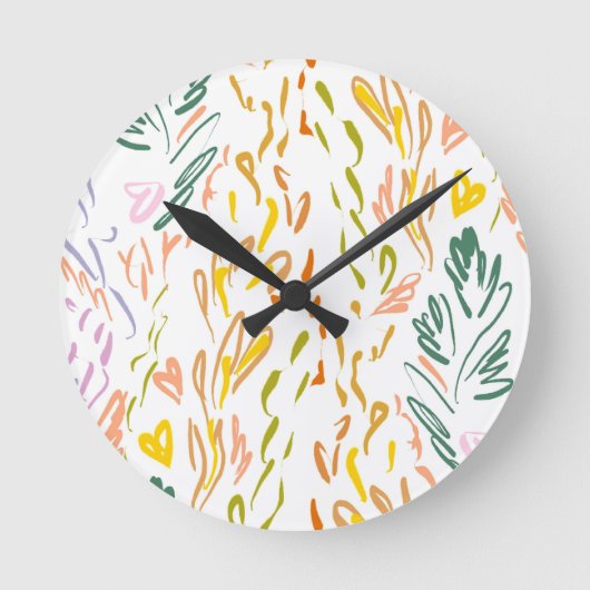 Ronde Horloge verts forestiers (Recto)