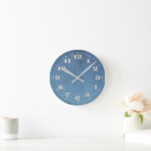 Ronde Horloge Vintage abrupte (Maison)