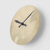 Ronde Horloge vintage florale (Angle)