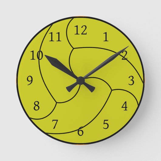 Ronde Horloge volleyball (Recto)