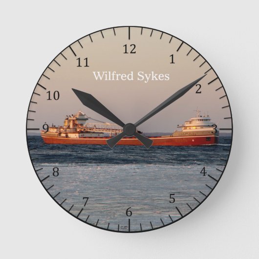 Ronde Horloge Wilfred Sykes (Recto)