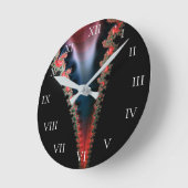 Ronde Horloge Zip Mandelbrot (Angle)
