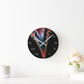 Ronde Horloge Zip Mandelbrot (Maison)