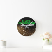 Ronde J'AI DÉPRESSION_ Horloge (Maison)
