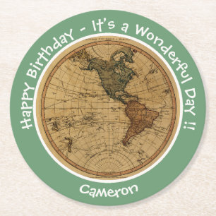  RONDE KARTONNEN ONDERZETTER