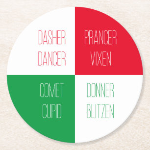  RONDE KARTONNEN ONDERZETTER