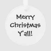 Ronde kerstgeiteversiering ornament (achterkant)