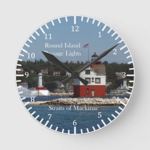 Ronde klok met passagelassen