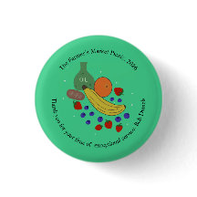 Ronde knop met fruit en olie