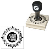 Ronde krans aangepaste Logo of Afbeelding Rubberstempel (Gestempeld)