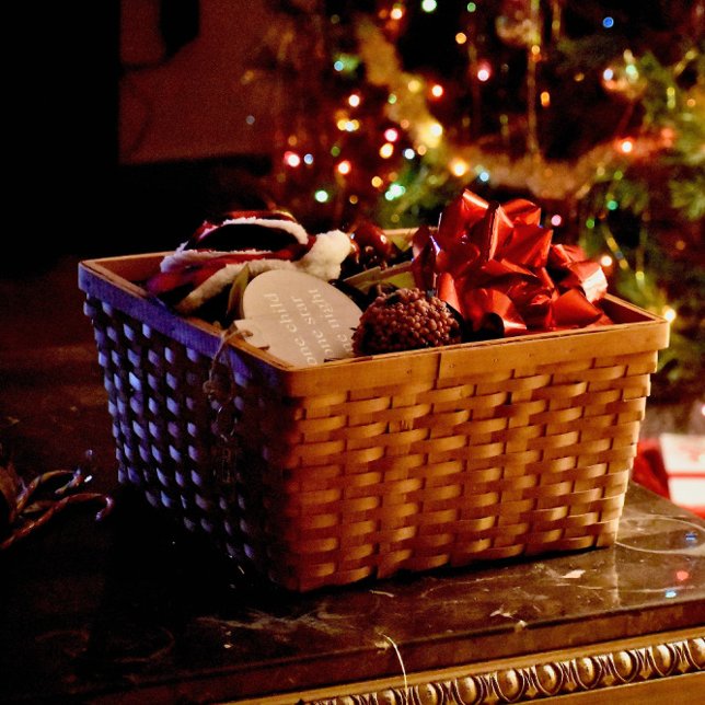 Ronde kussen (Christmas Dreams by Sherry Lee St Clair McDowell)