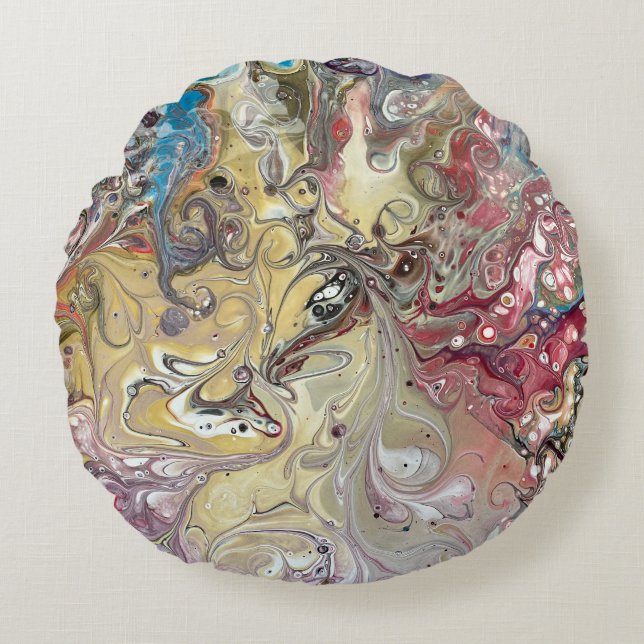 Ronde kussen met 2 afbeeldingen (Voorkant)