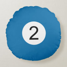 Ronde kussens Billard Boule #2